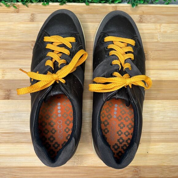 Ecco Original Golf Street Mens Shoes Chocolate Orange Trim Mens EU 44 US 10.5 main image 3